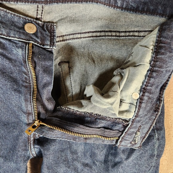 Levi's 511 Jeans Men's 33X34 (Tag 32X34) Slim Fit Straight‎ Leg Blue Medium Wash - Picture 5 of 16